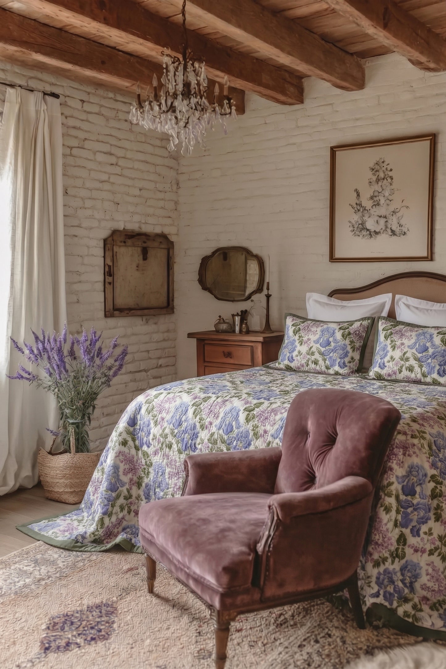 Florence May Pillow Case - Cotton Sateen