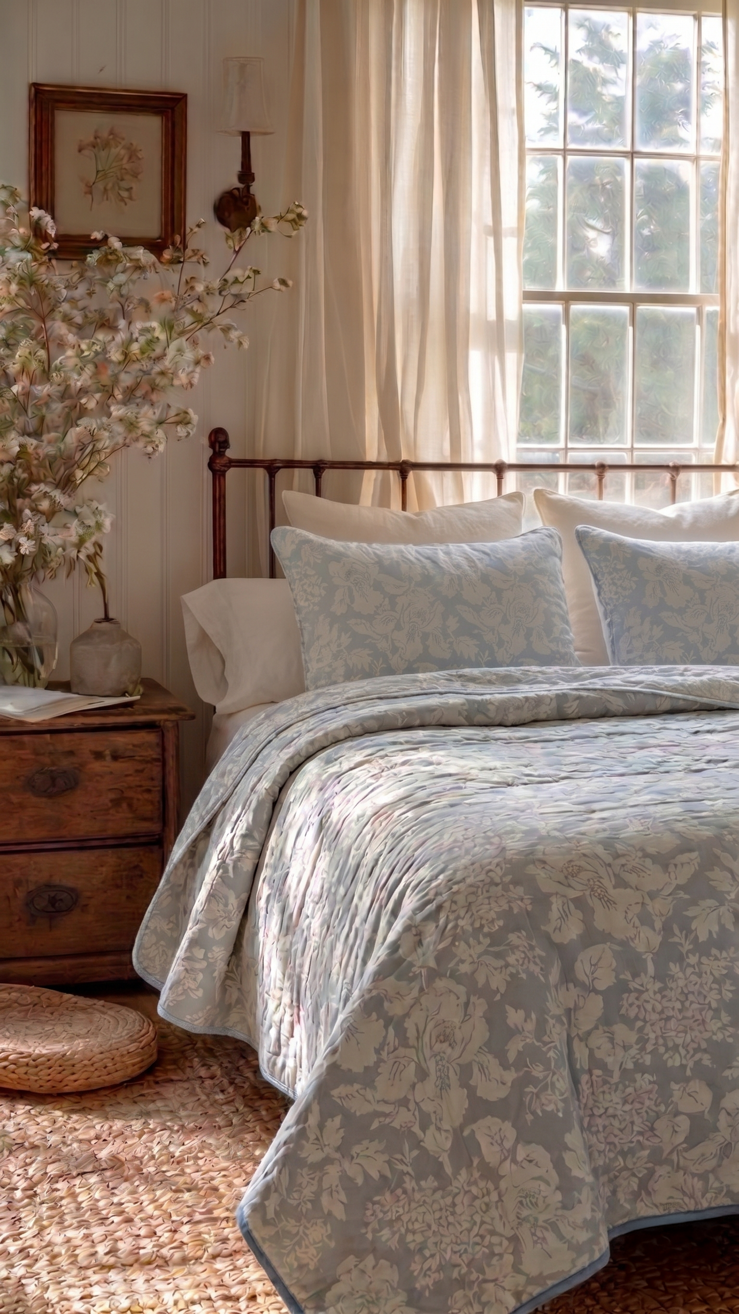 Florence May Pillow Case - Cotton Sateen